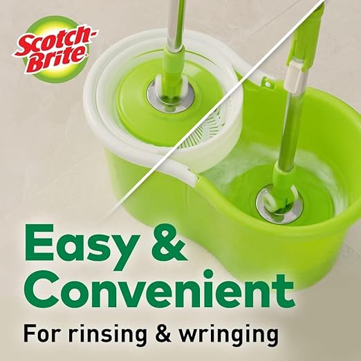 Scotch-Brite 2-in-1 Bucket Spin Mop - Image 2