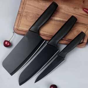 huisco knife set of 3 with cover