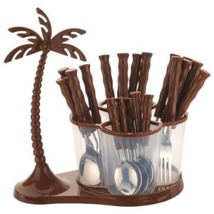 Antic Cutlery Set for Dining Table with Stand