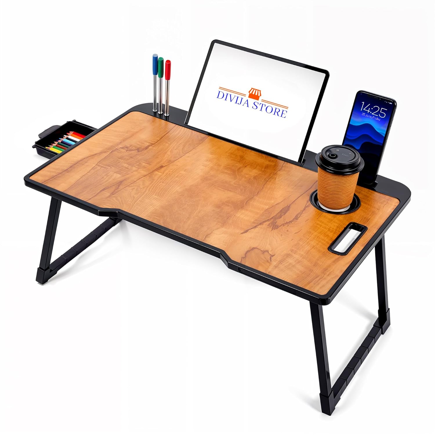 DIVIJA STORE Smart Multipurpose Foldable Laptop Table