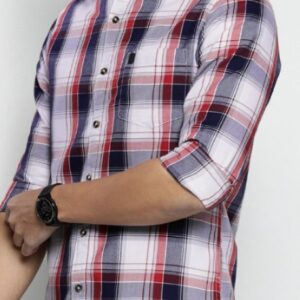 the indian garage co men tartan checked casual shirt
