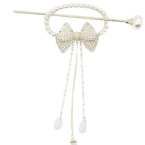 HONEY ACCESSORIES Chinese Style Metal Hair Stick – Style B