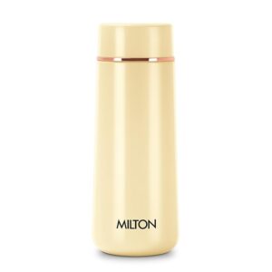 Milton Starlit 320 Thermosteel Compact Water Bottle – Ivory (320 ml)