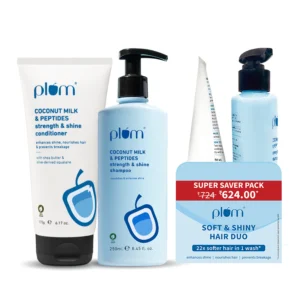 Coconut & Peptides Soft Hair Duo | Shampoo + Conditioner