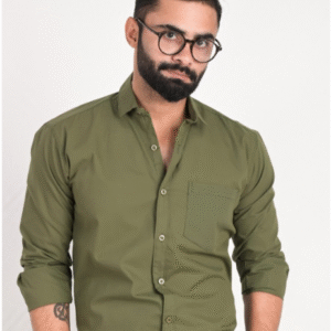 FUBAR Slim Fit Spread Collar Casual Shirt