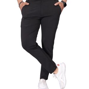 Mehrang Slim Fit Stretchable Polycotton Formal Trousers for Men